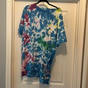 American Eagle Tie Dye T shirt dress